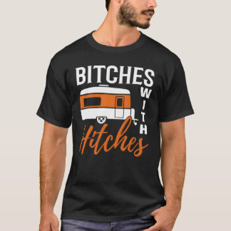 T-shirt Camping avec la famille Hitches