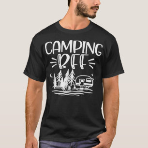 T-shirt Camping BFF Lake River Maman Cadeau Funny Sassy