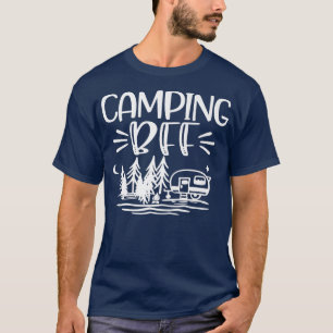 T-shirt Camping BFF Lake River Maman Cadeau Funny Sassy