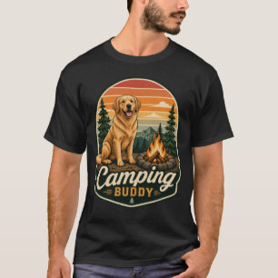 T-Shirt Camping Buddy Chien