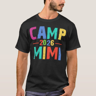 T-shirt Camping Camp Vintage Mimi 2026 Grandma Camp