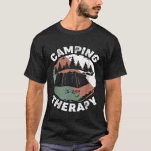 T-shirt Camping Camper Camping Tente Voyage Nature Extérie