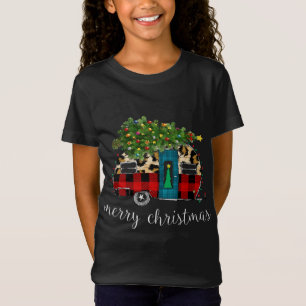 T-Shirt Camping Camping Camping Camper Buffalo de Noël Pla