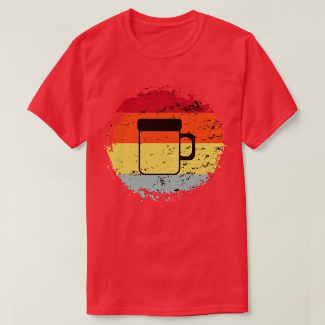 T-shirt Camping Camping Mug (Design devant)
