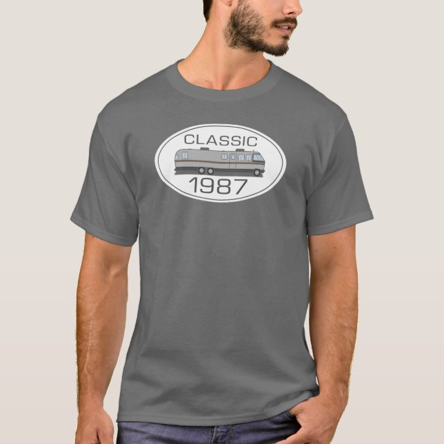 T-shirt Camping-car classique (Devant)