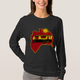 T-shirt Camping Caravan australien
