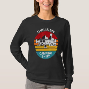 T-shirt Camping Caravan Camping Randonnée Rv Camping _2