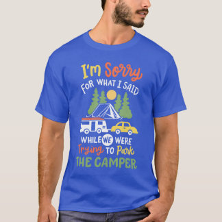 T-shirt Camping Caravane Camping-car familial
