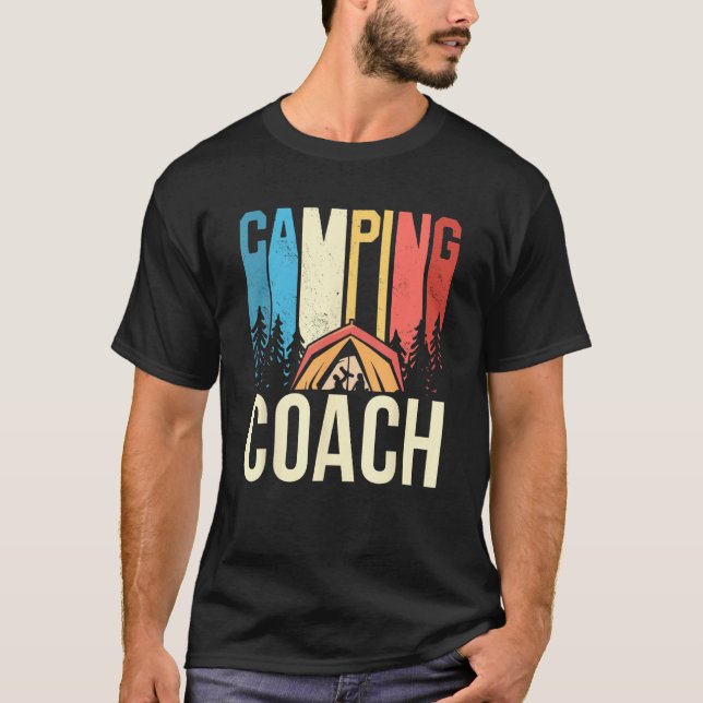 T-shirt Camping Caravane Camping-car Terrain de camping Ca (Devant)