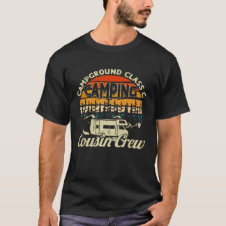 T-shirt Camping Classe C Camping Cousin Crew RV Camper B