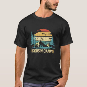 T-shirt Camping Cousin Amis été Famille Camping Vacances