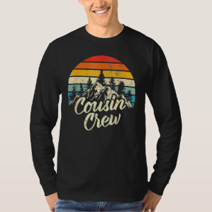T-shirt Camping Cousin Crew Camp d'été extérieur le couche