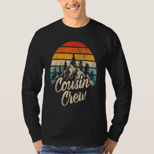 T-shirt Camping Cousin Crew Camp d'été extérieur le couche
