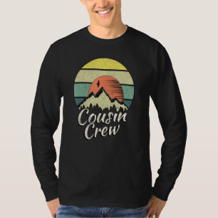 T-shirt Camping Cousin Crew Camp d'été extérieur le couche