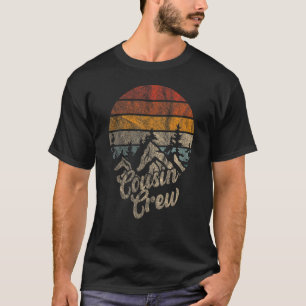 T-shirt Camping Cousin Crew Camp d'été extérieur le couche