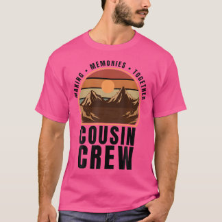 T-shirt Camping Cousin Crew Camp Famille Réunion Camping T