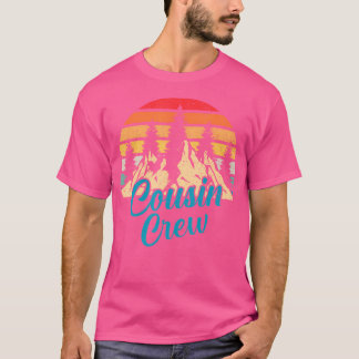 T-shirt Camping Cousin en état de détresse Sunset Summe ex