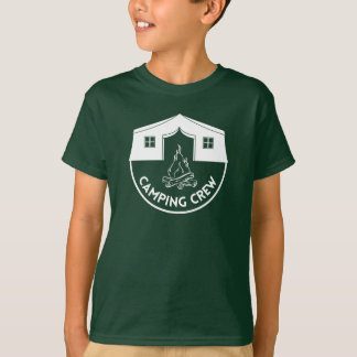 T-shirt Camping Crew Cool camp amoureux design