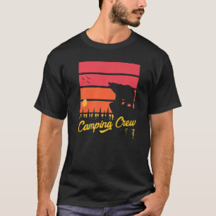 T-shirt Camping Crew Mountains Camp Randonnée