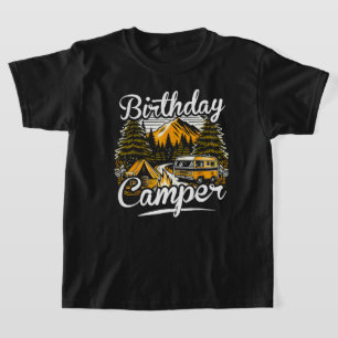 T-shirt Camping d'anniversaire Camper Lover Camper