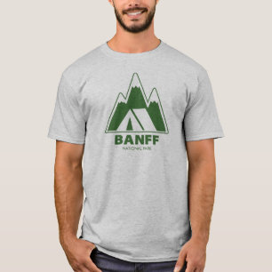 T-shirt Camping dans les montagnes du parc national de Ban