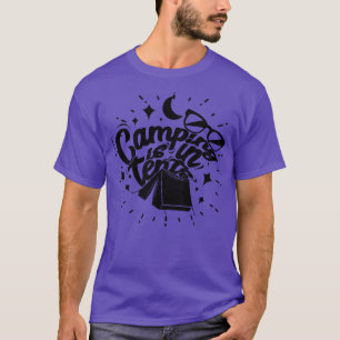 T-shirt Camping Dans Tentes 5
