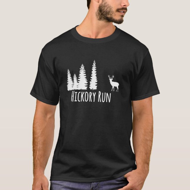T-shirt Camping de Hickory Run State Park Buck Dee (Devant)
