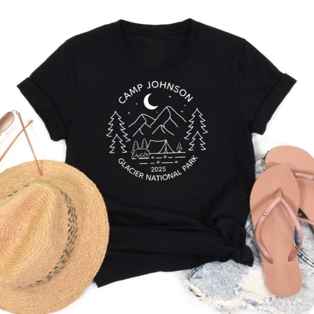 T-shirt Camping de jumelage de groupes de famille personna (Créateur téléchargé)