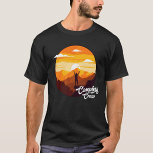 T-shirt Camping de jumelage Groupe familial Camper Road Tr
