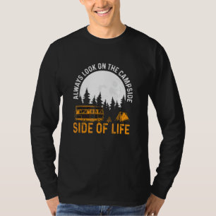 T-shirt Camping De La Vie Randonnée Et Camping Amusants