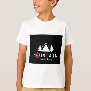 T-shirt camping de montagne