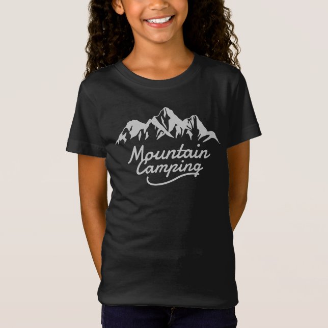 T-Shirt Camping de montagne (Devant)