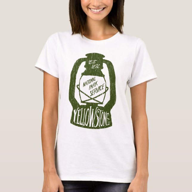 T-shirt Camping de Yellowstone (Devant)