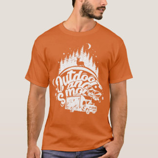 T-shirt Camping Des Sorts Et Des Smores