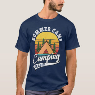 T-shirt Camping d'été Saison Camping Lover