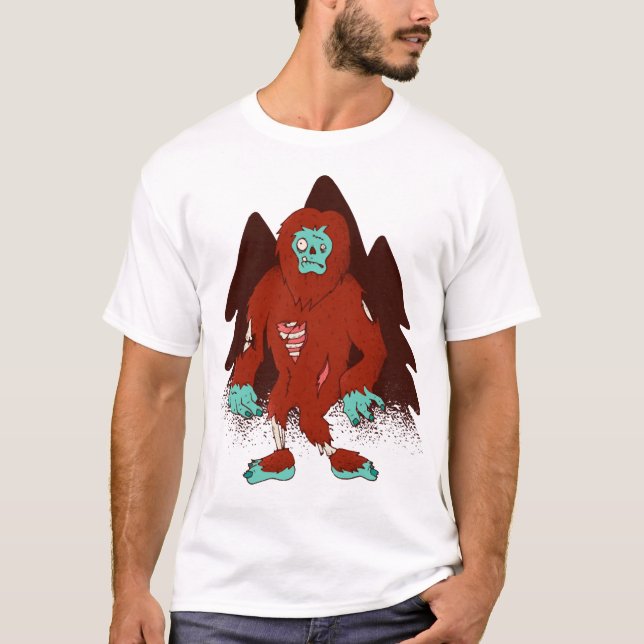 T-shirt Camping d'Halloween (Devant)