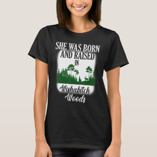 T-shirt Camping Elle Est Née Et A Grandi Dans Wishabitch W