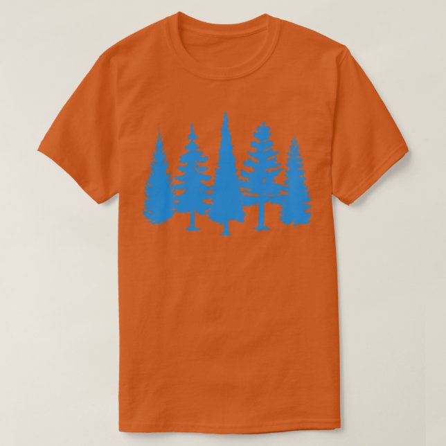 T-shirt Camping en Forêt (Design devant)