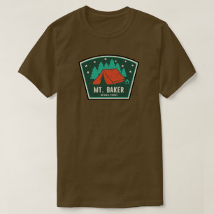T-shirt Camping en forêt nationale de Mt. Baker