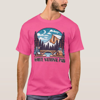 T-shirt Camping entre amis au Parc national de Yosemite