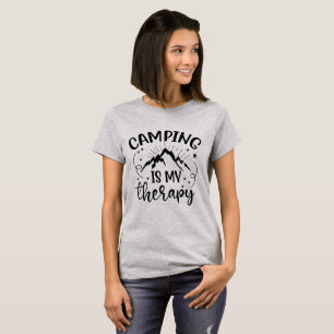 T-shirt Camping est ma thérapie