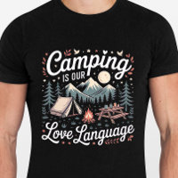 Camping est notre langue d'amour - Amateur de natu