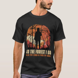 T-shirt Camping extérieur Forêt Randonnée