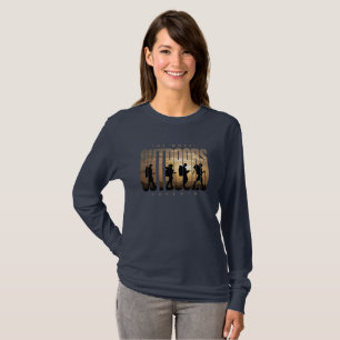 T-shirt Camping extérieur Manche longue pour femmes