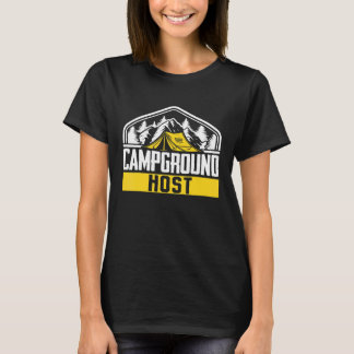 T-shirt Camping extérieur Tente Camping