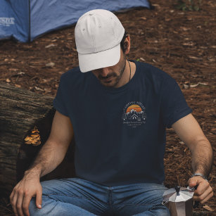 T-shirt Camping Familial Vacances Personnalisé Corresponda