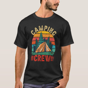 T-shirt Camping Famille Voyage Camper Groupe de jumelage C