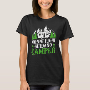 T-shirt Camping Fanny Grand-parents Conduite Camping