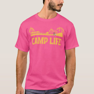 T-shirt Camping - Femmes Hommes Camping