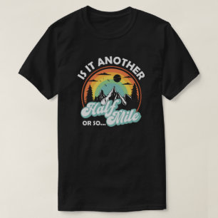 T-shirt camping feu montagnes wanderlust, randonnée